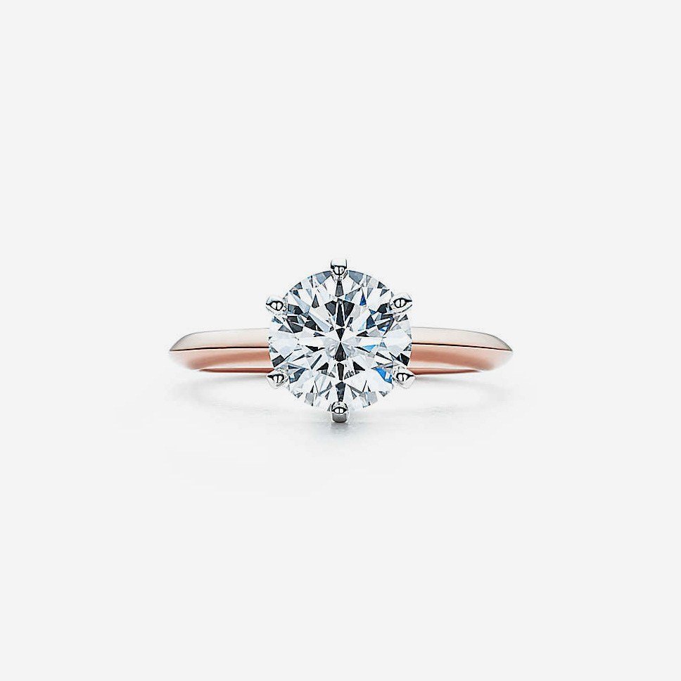 Lomix Sparkling Elegance Eternity American Diamond Solitaire Ring